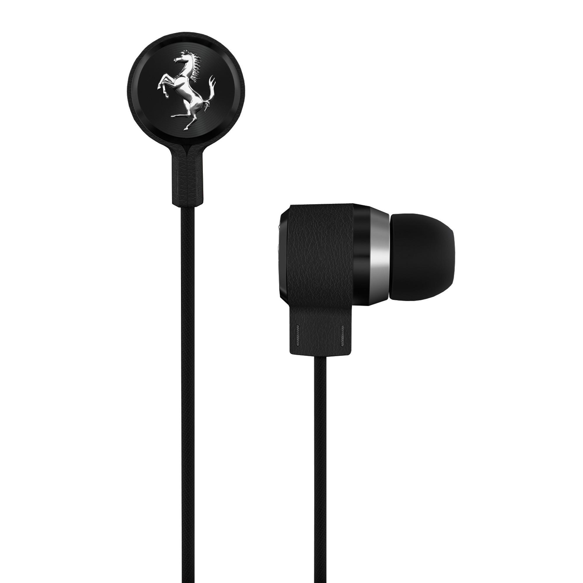 Ferrari by Logic3  Ferrari by Logic3 Cavallino T150 Auricolare Cablato In-ear Nero 