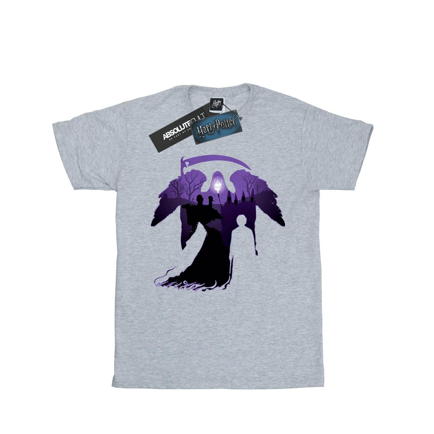 Image of Graveyard Silhouette Tshirt Herren Grau XL