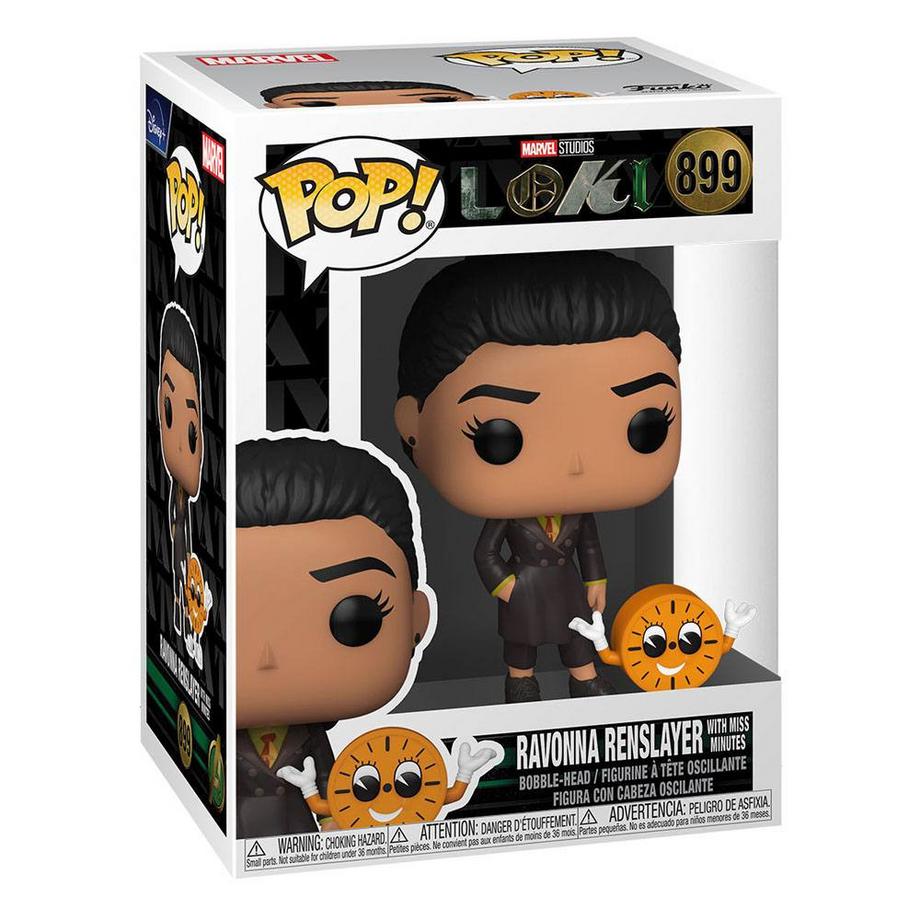 Funko  Funko POP! Marvel Loki: Ravonna w/Miss Minutes (899) 