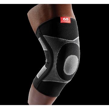 Ginocchiera elastica a 4 vie McDavid avec contrefort gel et baleines à ressort