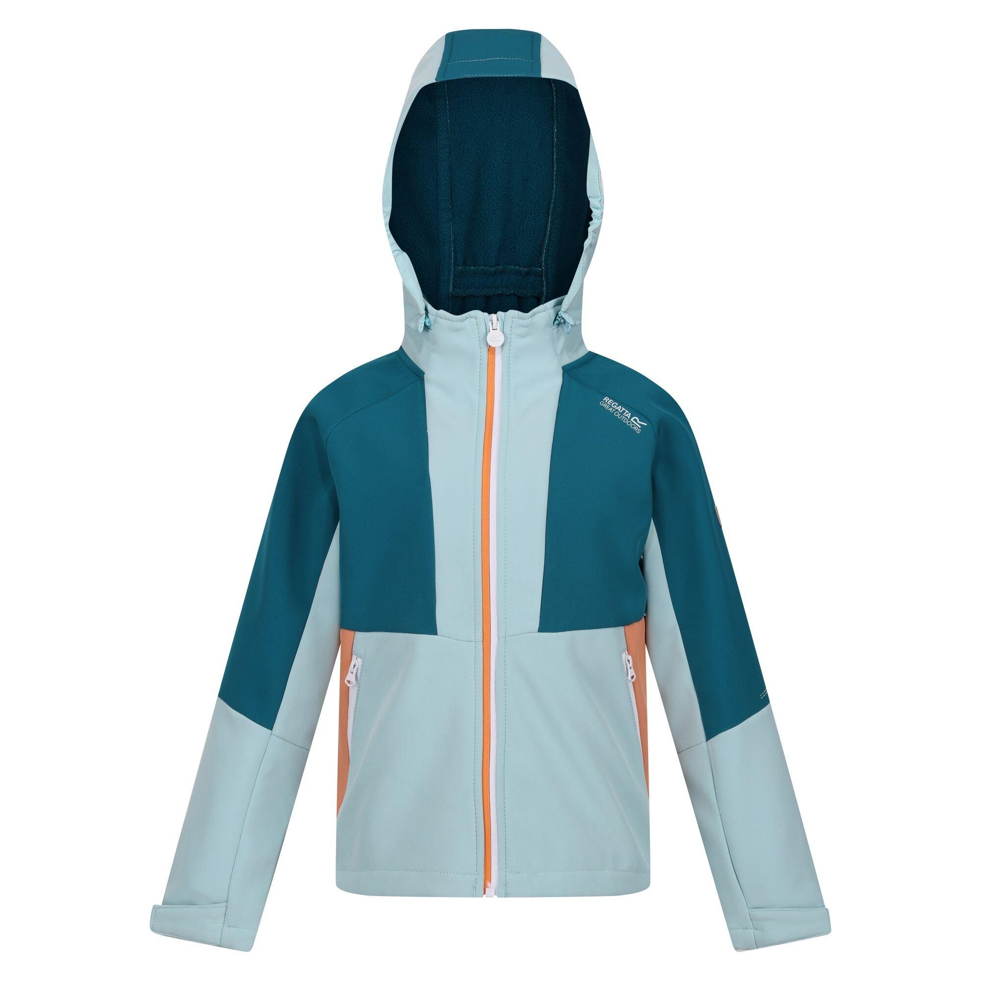 Image of Haydenbury Softshelljacke Mädchen Taubenblau 140