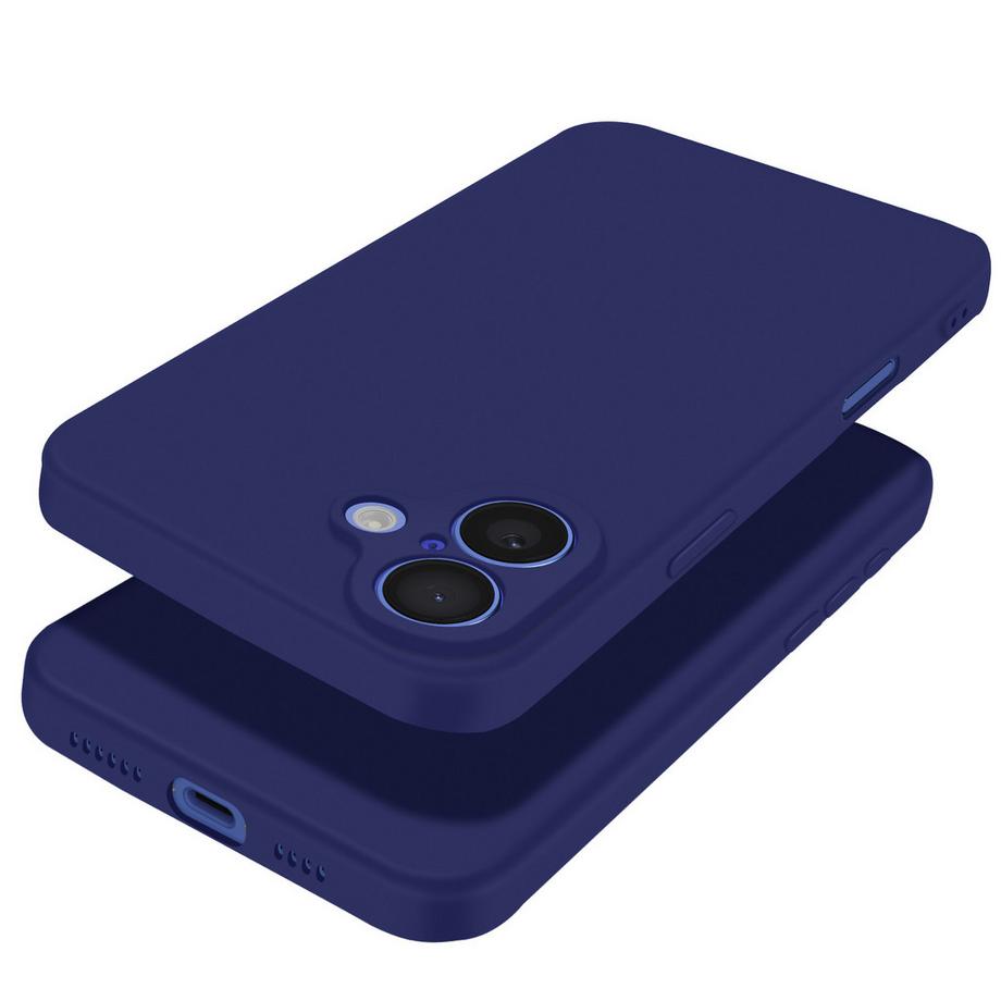 Avizar  Weiche Hülle iPhone 16 Königsblau 