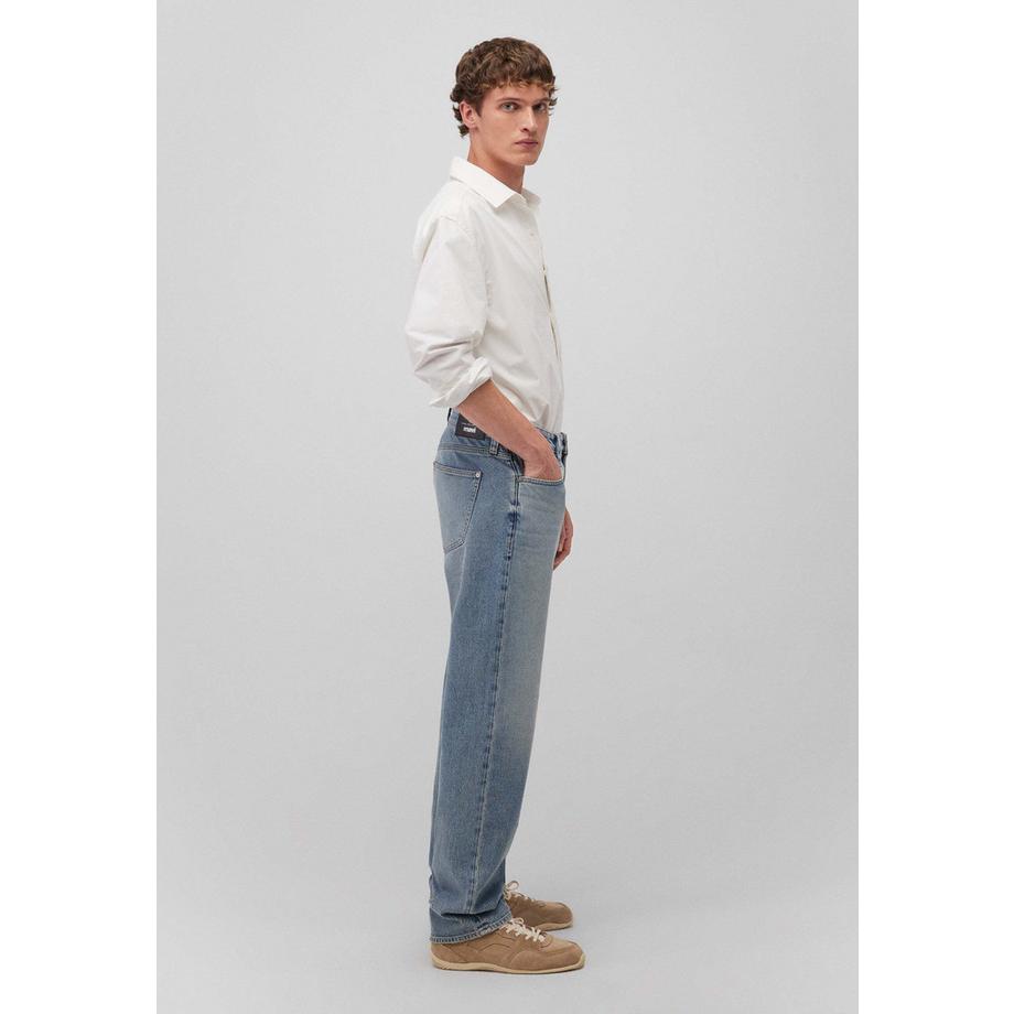 Mavi Lisbon Foggy Used Vintage Loose Straight Jeans  