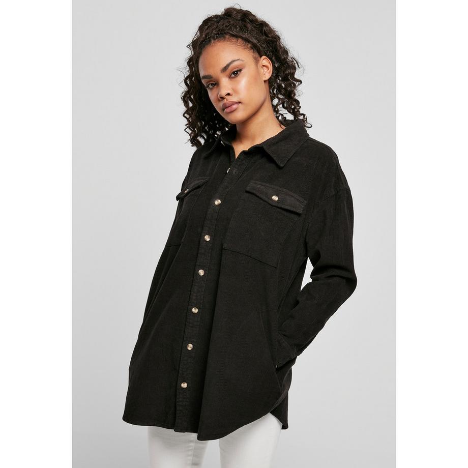 URBAN CLASSICS Langes Cord Overshirt  