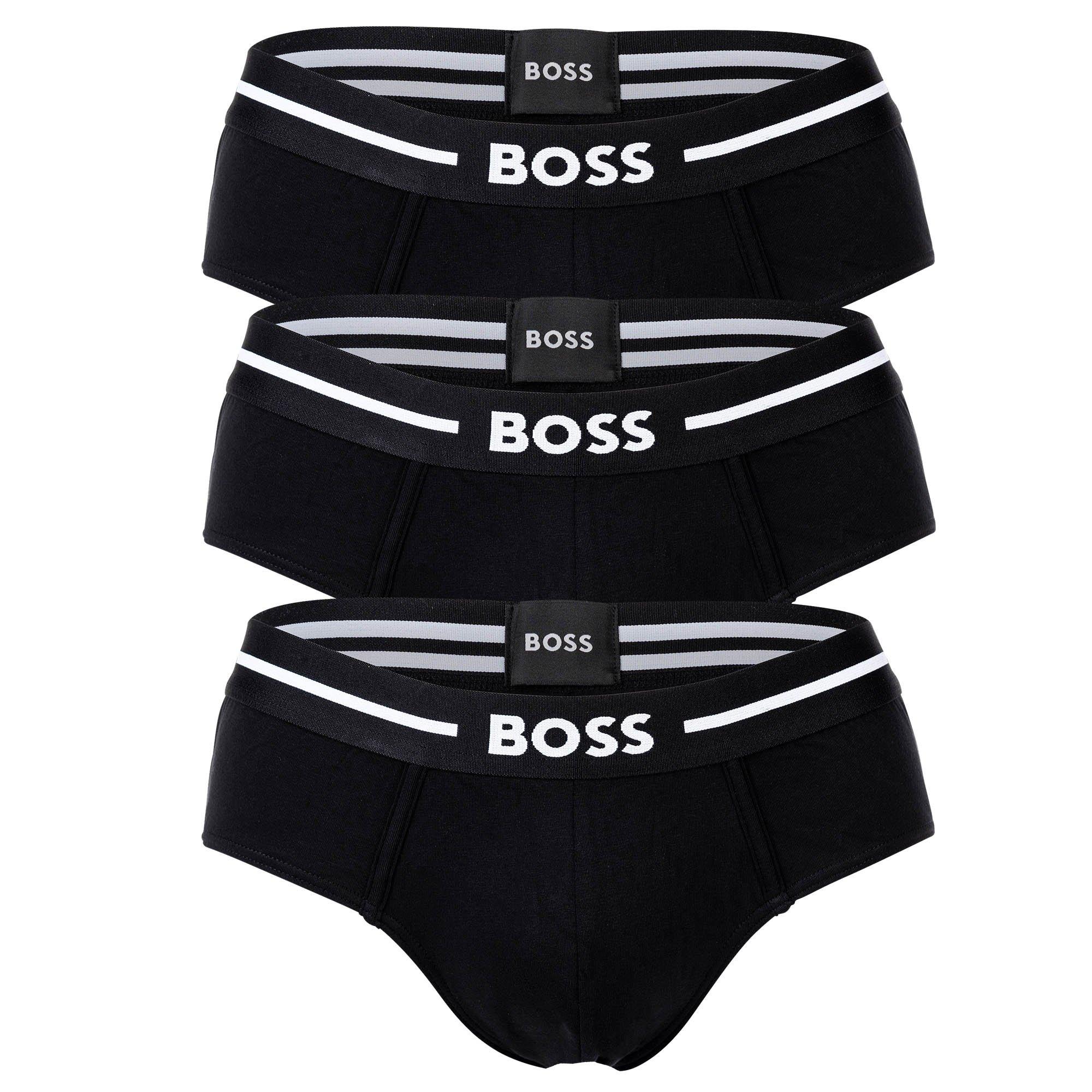 BOSS  Scivolone Uomini Confezione da 3 Stretch-HipBriefs 3P Bold 