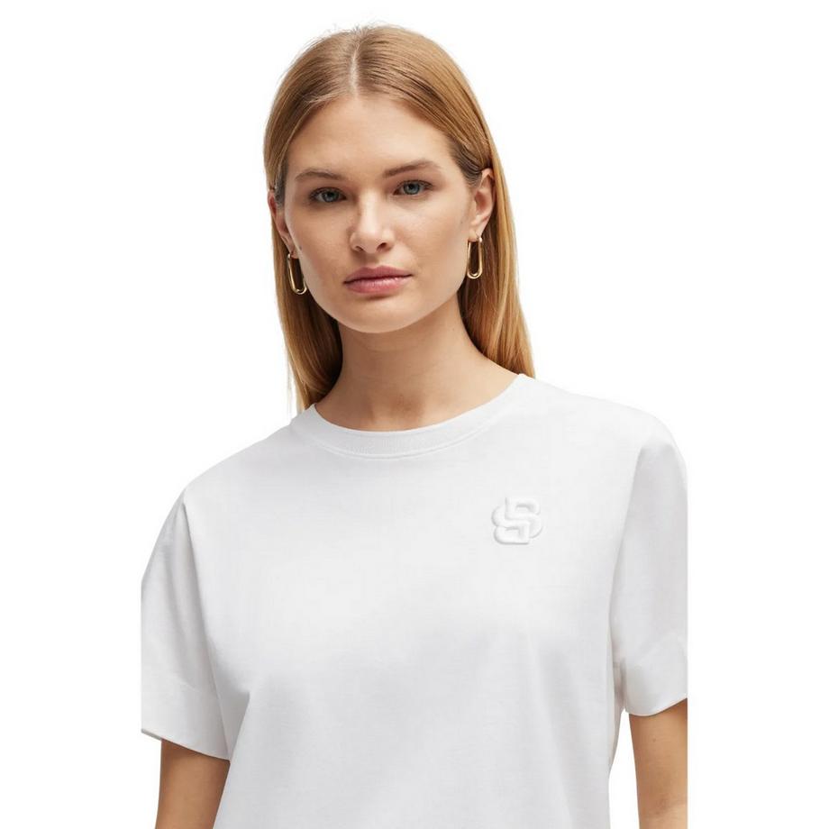 BOSS T-shirt ricamata  