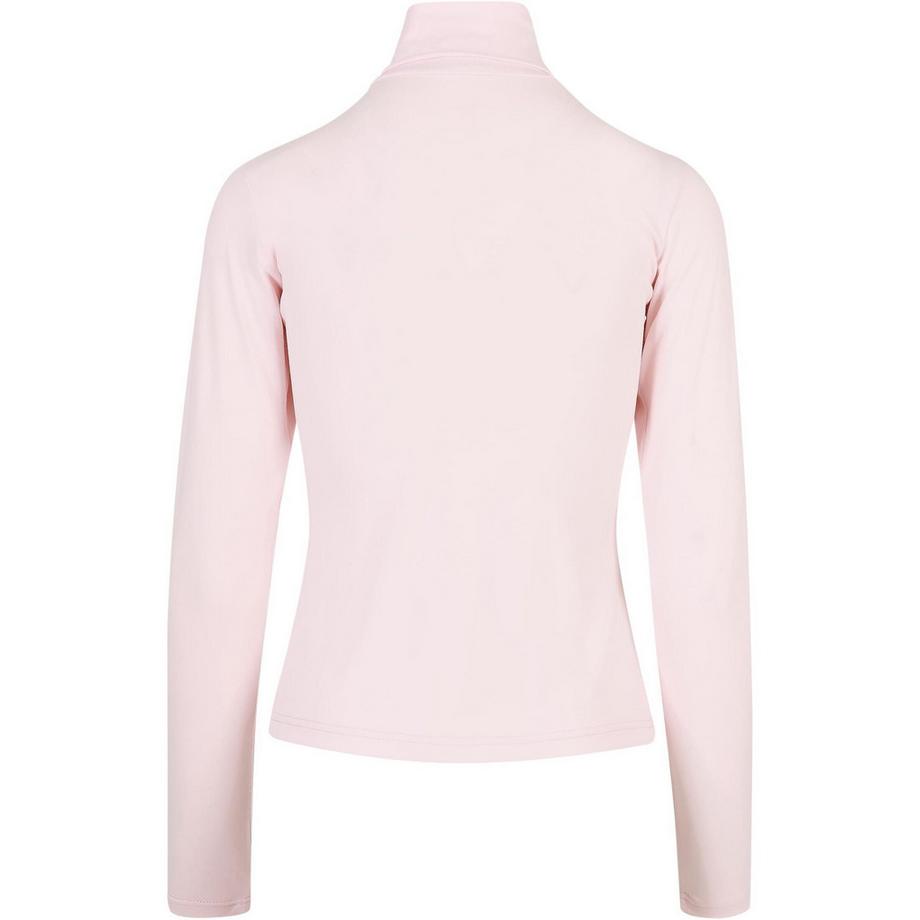 URBAN CLASSICS Damen Langarm Modal Rollkragen Sweatshirt  