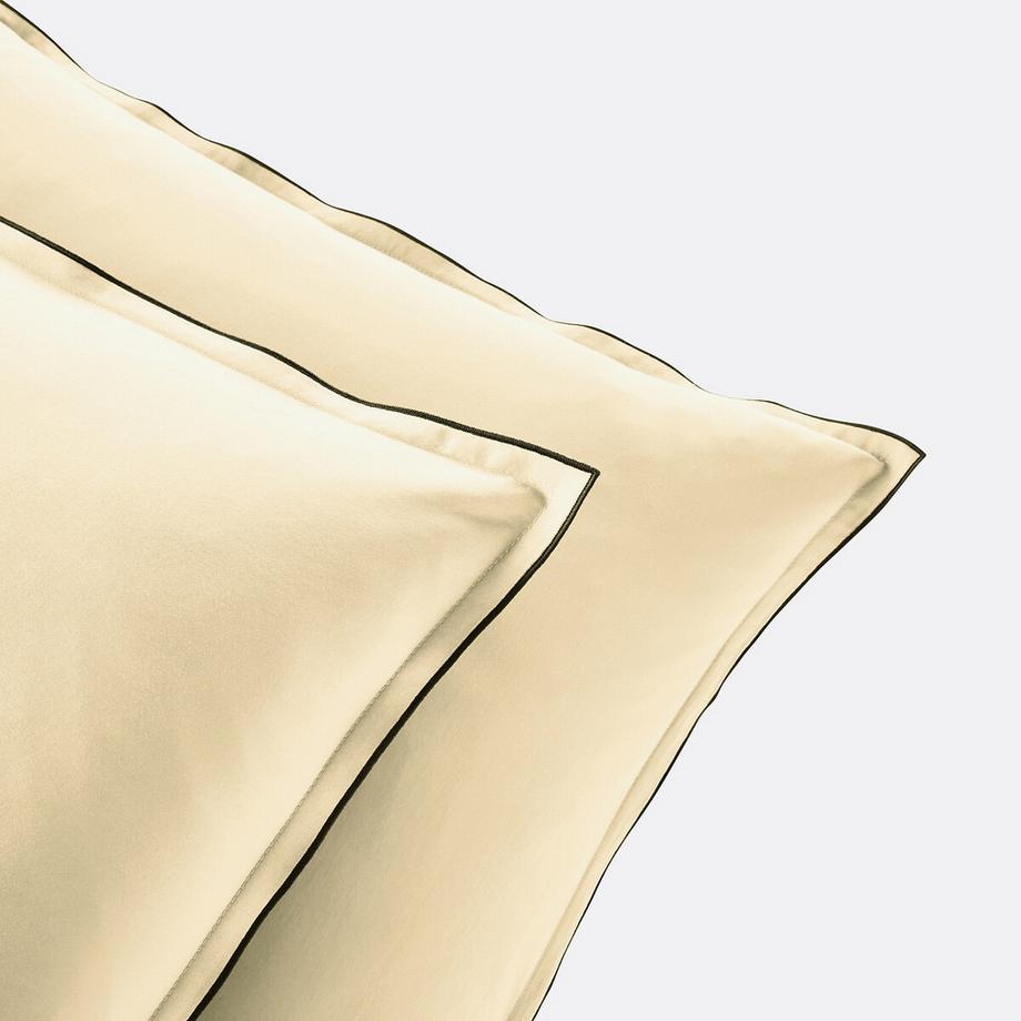 La Redoute Intérieurs Victor Uni Satin de Coton Taie d'Oreiller  