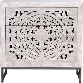 mutoni Sideboard Mykonos Mango vintage weiss 80  