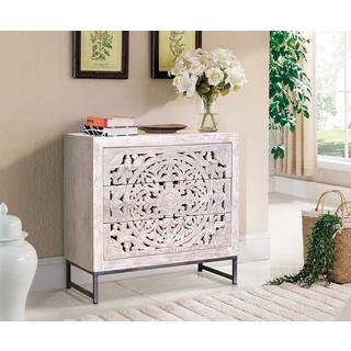 mutoni Sideboard Mykonos Mango vintage weiss 80  