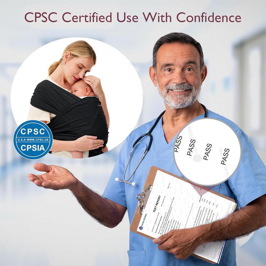 Momcozy  Écharpe de portage bébé 