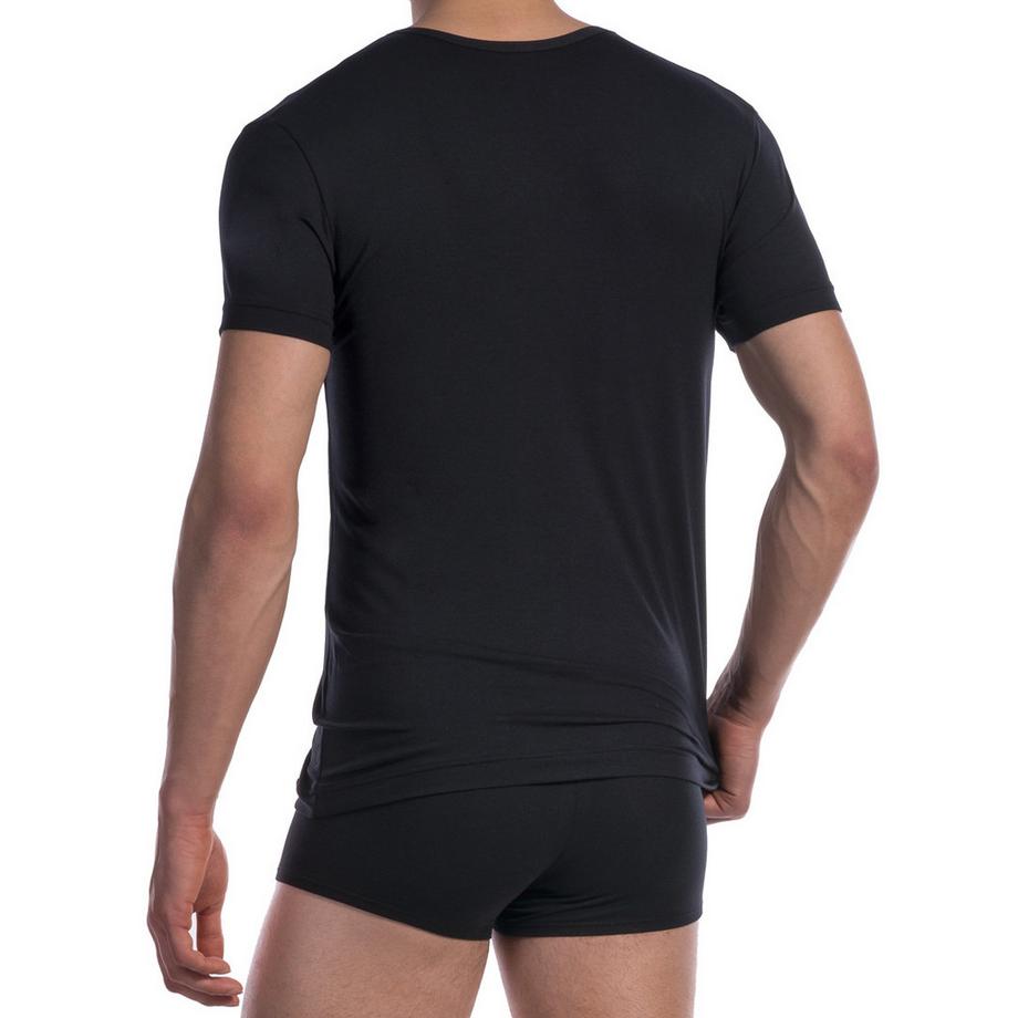 Olaf benz RED1601 Kurzärmeliges V-Ausschnitt T-Shirt  