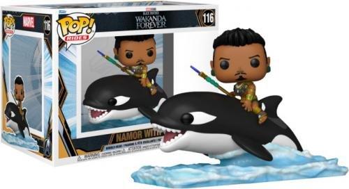 Funko  Funko POP! BP Wakanda Forever Riders DLX Namor w/Orca (116) 