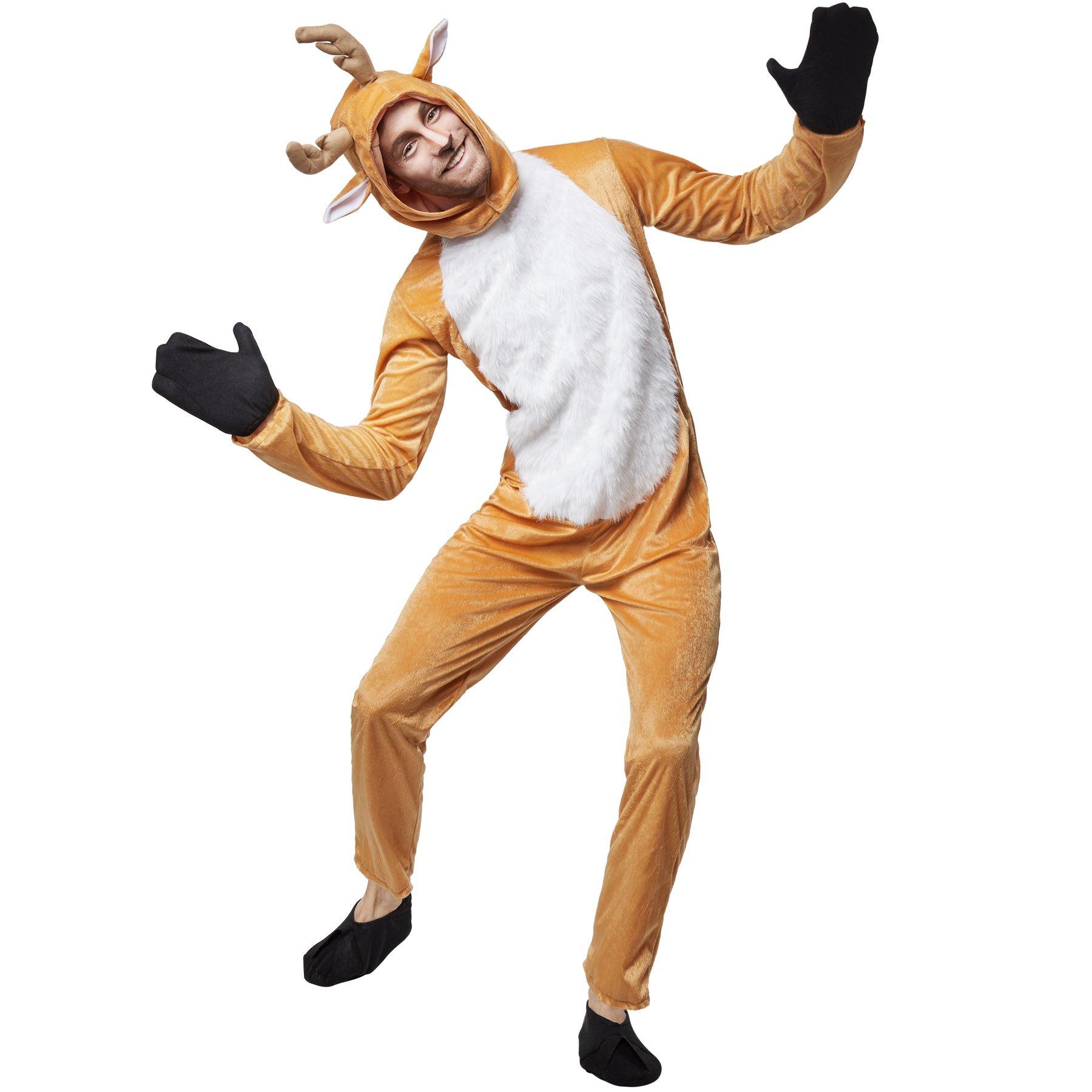 Image of Unisexkostüm Rasantes Rentier Light Beige