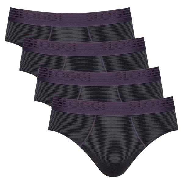 Image of 4er Pack Ever Cool - Slip Herren Schwarz M