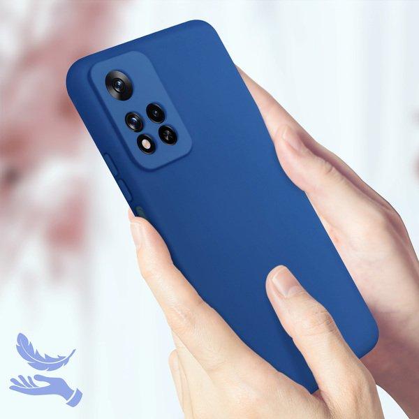 Avizar  Cover Xiaomi Redmi Note 11 Pro Plus Blu 