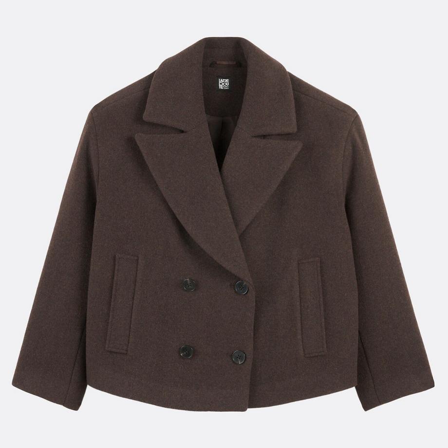 La Redoute Collections Winterwarme Zweireihiger Kurzmantel  