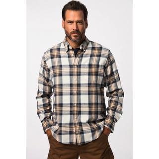 JP1880  Camicia da trekking per l'outdoor con vestibilità moderna, maniche lunghe e colletto button-down 