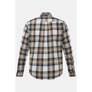 JP1880  Camicia da trekking per l'outdoor con vestibilità moderna, maniche lunghe e colletto button-down 