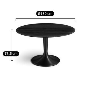 AM.PM Plateau de table Ø130 cm Hisia chêne massif  