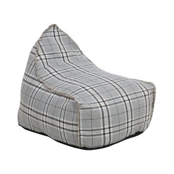 Pouf poire en Polyester Moderne DROP LINEN