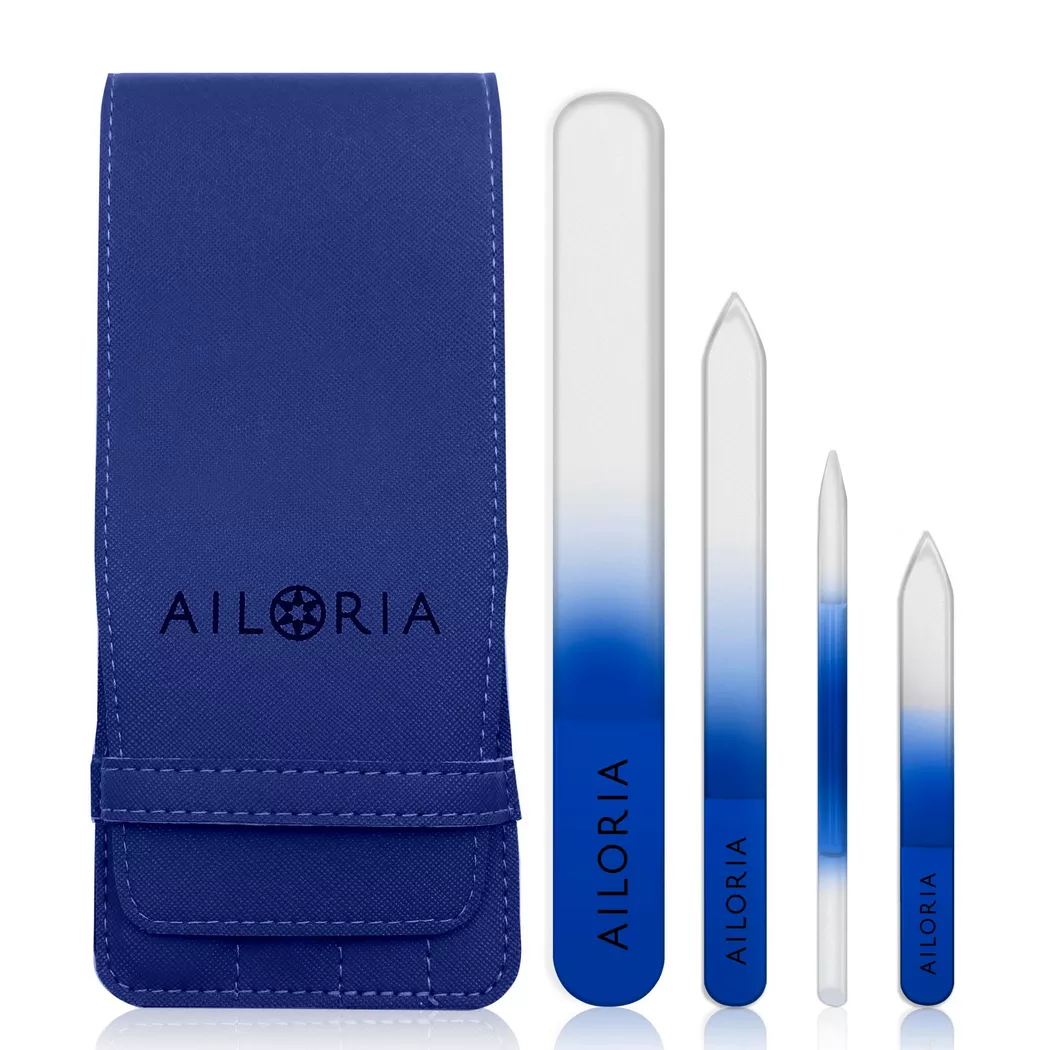 AILORIA Glasnagelfeile "Glas-Nagelfeilenset CONTOUR"