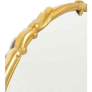 KARE Design Wandspiegel Cassandra gold rund 80  