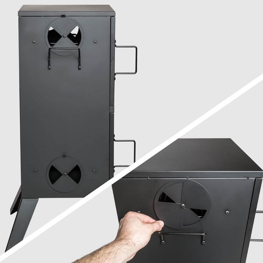 Tectake  Fumoir  avec thermostat 