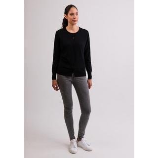 CASH-MERE.CH  Kaschmir Cardigan Rundhals 