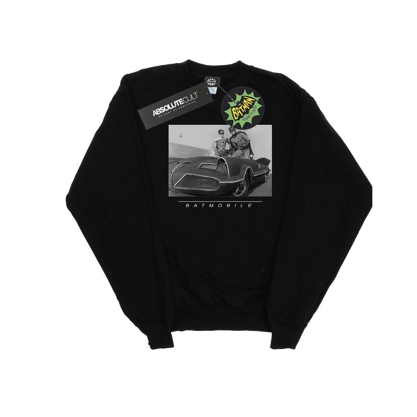 Image of Batman Tv Series Batmobile Sweatshirt Mädchen Schwarz 140/146