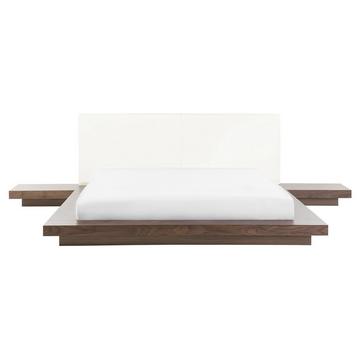 Bett mit Lattenrost aus MDF-Platte Modern ZEN