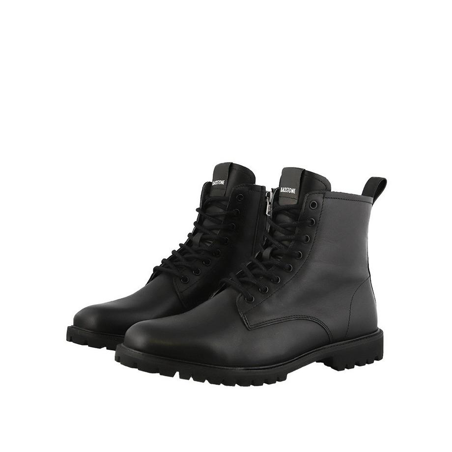 Blackstone Bottes à lacets avec fourrure  