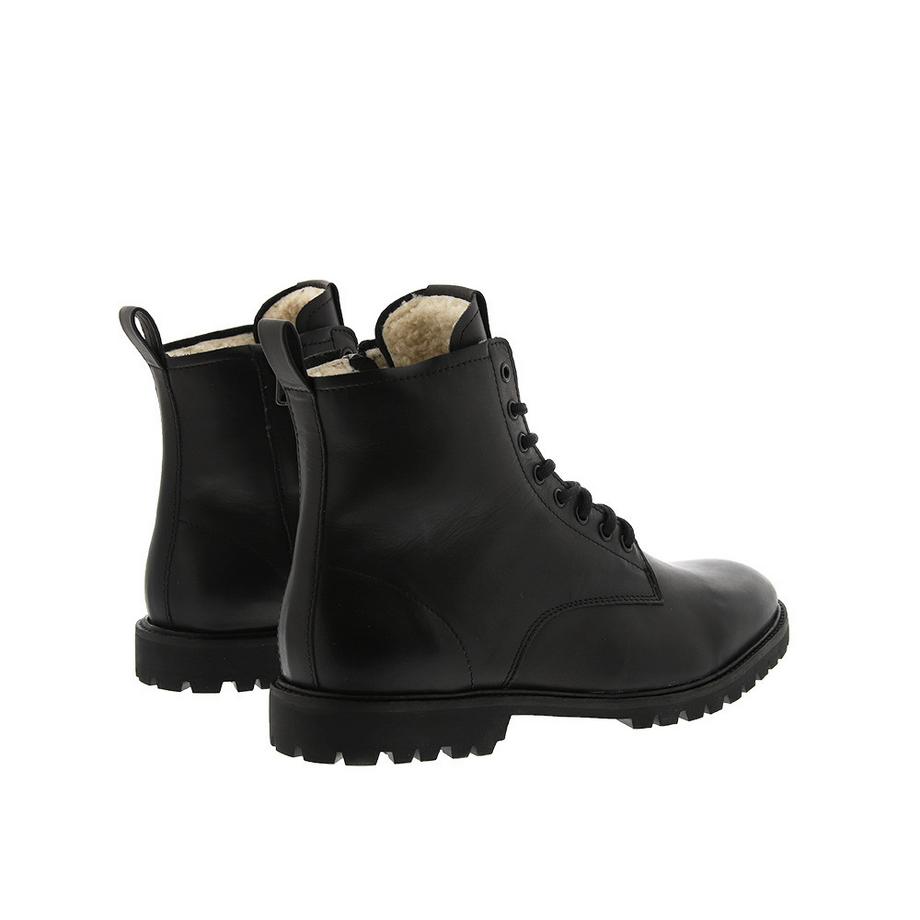 Blackstone Bottes à lacets avec fourrure  