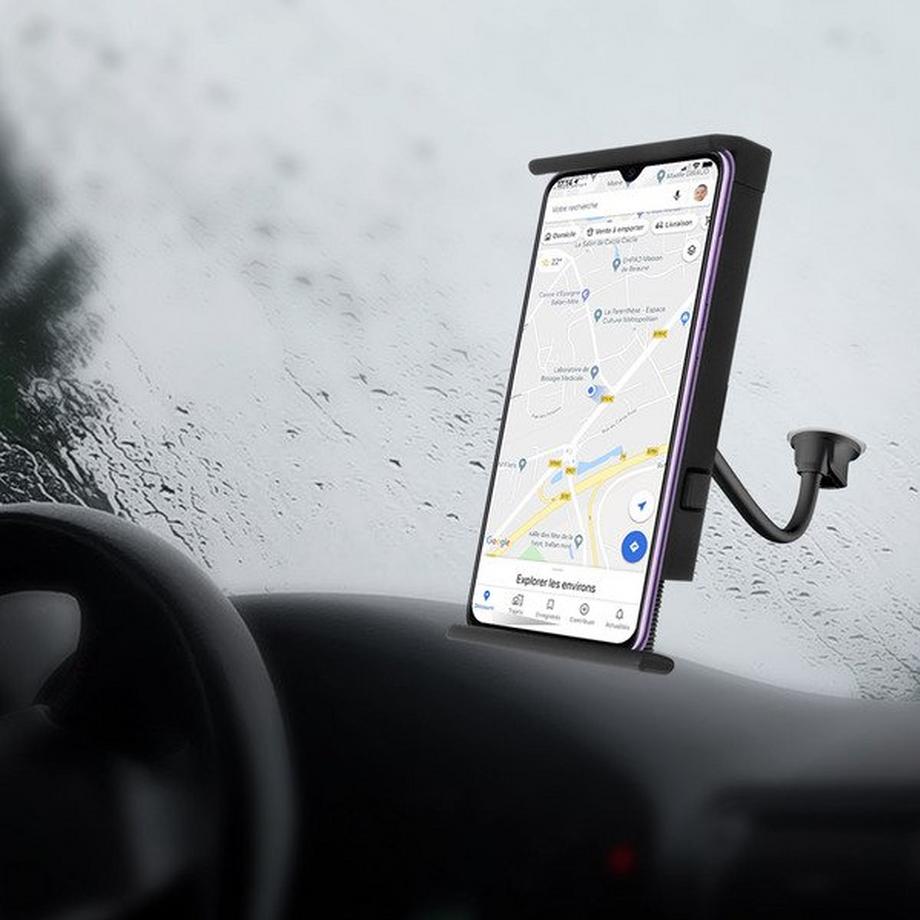 SWISSTEN  Swissten Saugnapf Autohalterung Schwarz 