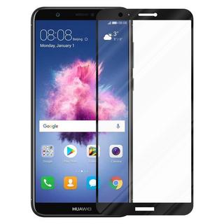 Cadorabo  Vollbild Display-Schutzglas für Huawei P SMART 2018  Enjoy 7S - Schutzfolie 