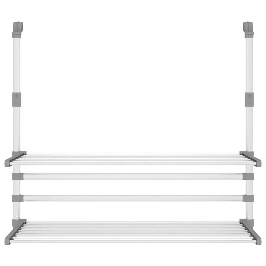 VidaXL  Étendoir aluminium 