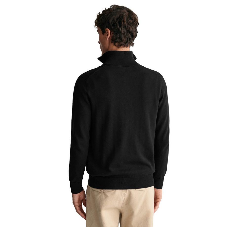 GANT Pull en tricot demi-zip  