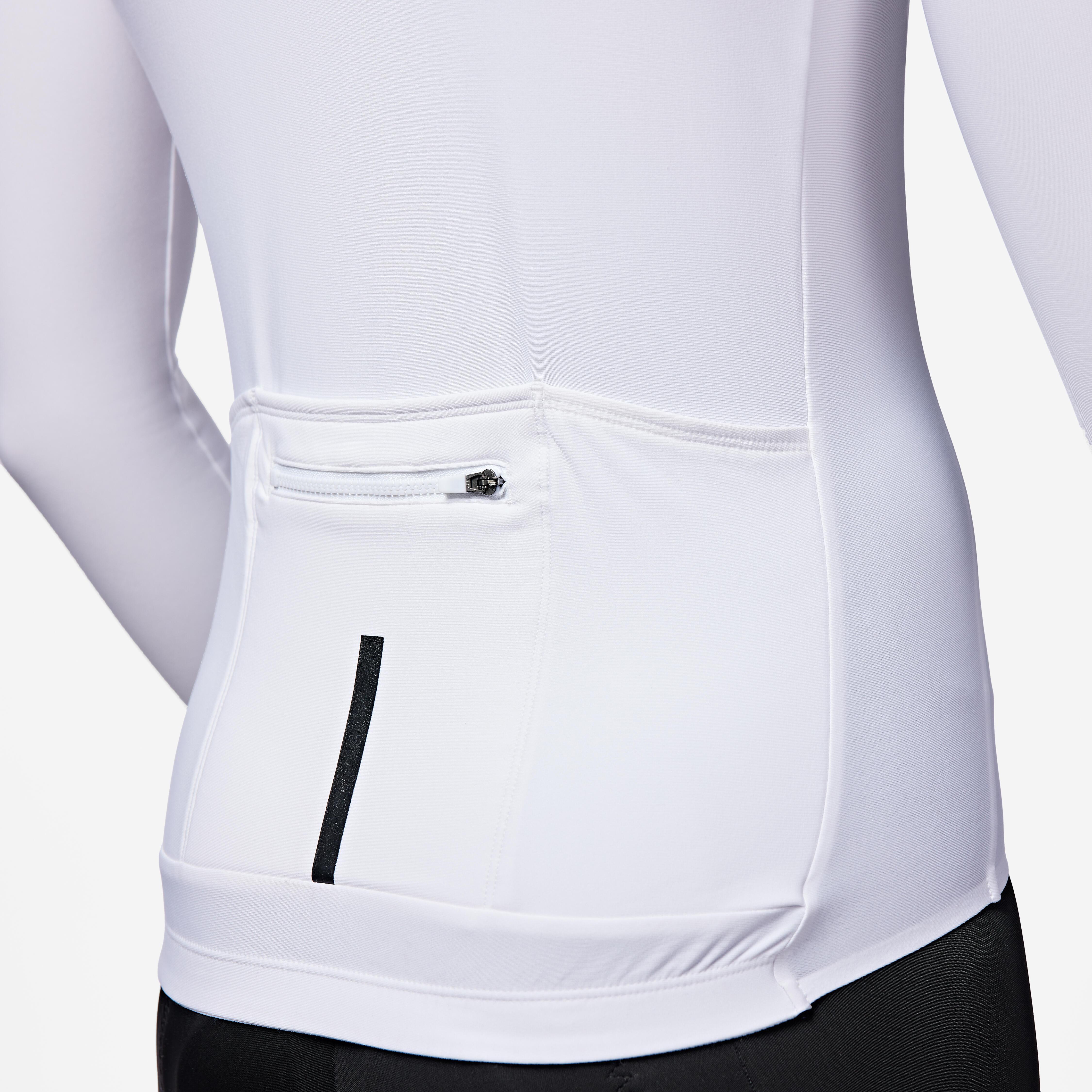 VAN RYSEL  Maillot manches longues vélo de route slim fit polyester 