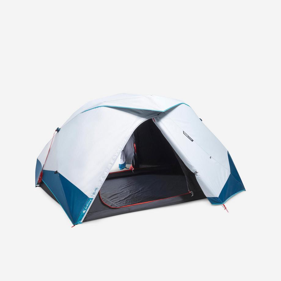 QUECHUA  Tenda 2 Seconds Easy - Fresh & Black 2 Persone Poliestere 