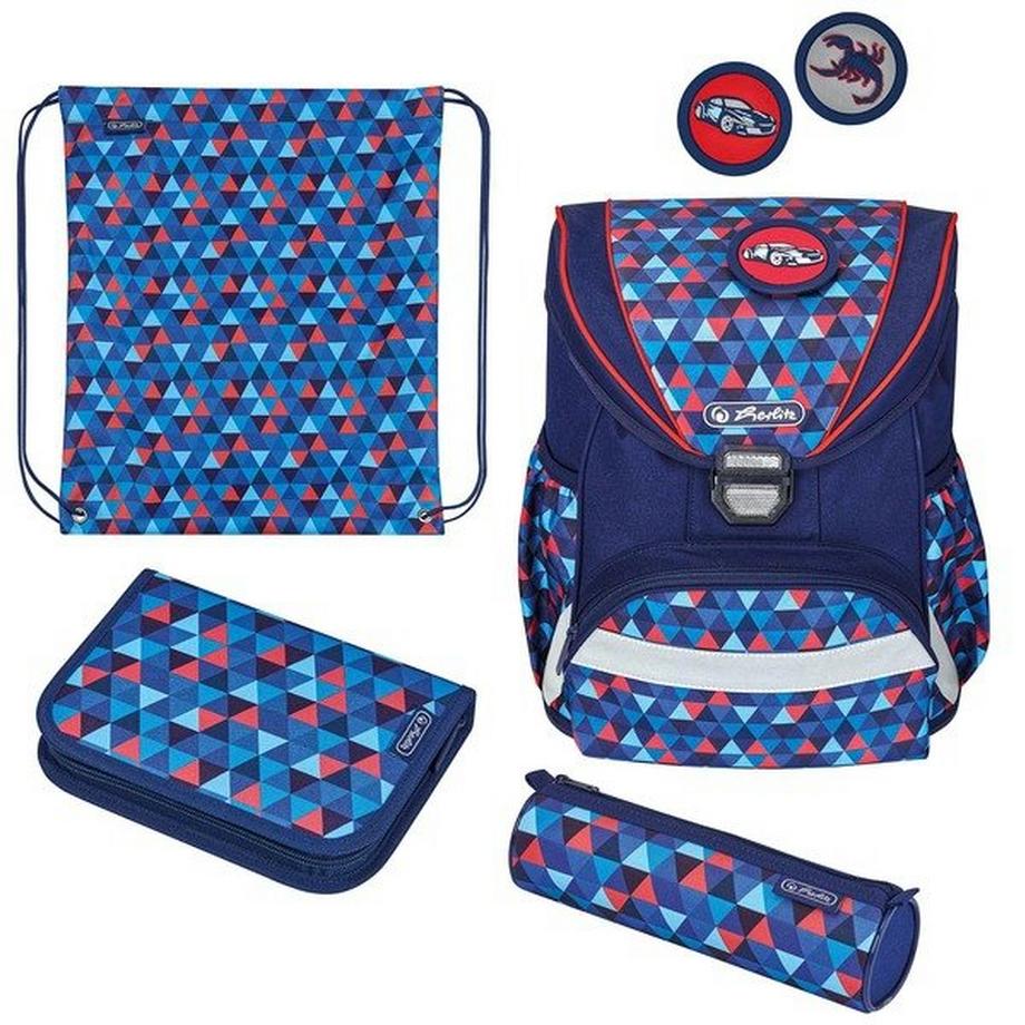 Herlitz  Schulthek-Set UltraLight Plus Geometric 