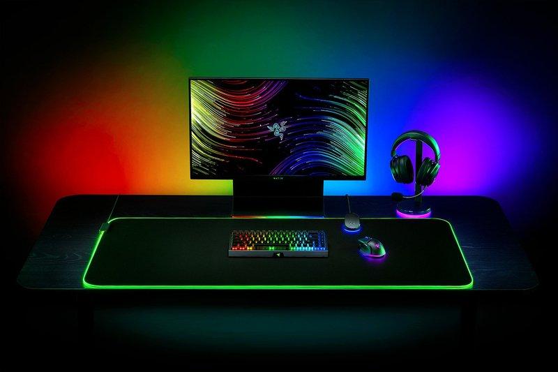 RAZER  Goliathus Chroma Tapis de souris de jeu Noir 