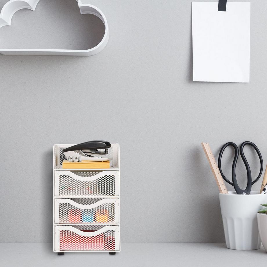 B2X Organizzazione della scrivania con 4 scomparti  