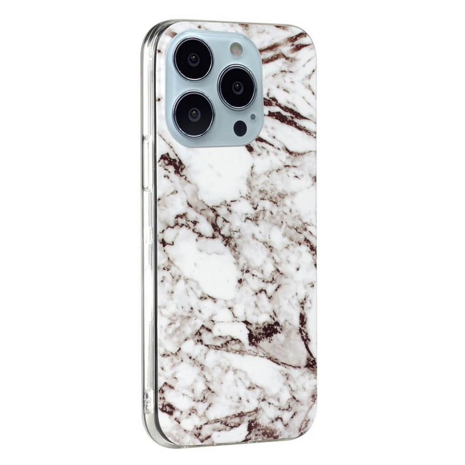 Cover-Discount  iPhone 14 Pro - Coque en silicone Marble 