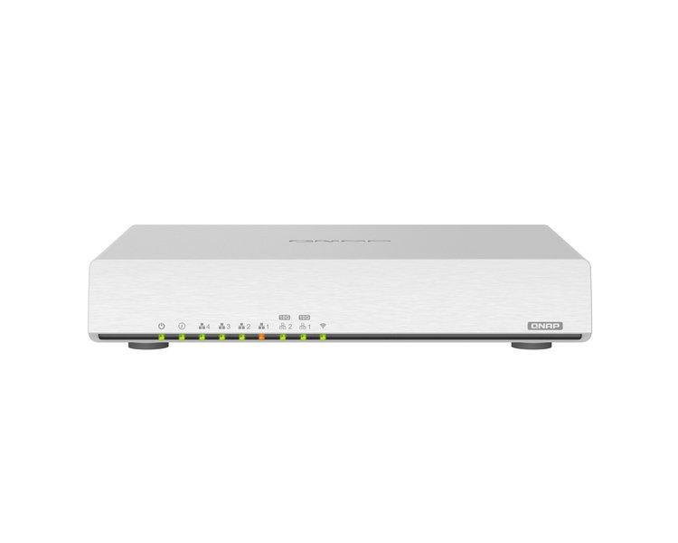 Qnap  QHora-301W WLAN-Router 10 Gigabit Ethernet Dual-Band (2,4 GHz/5 GHz) Weiß 