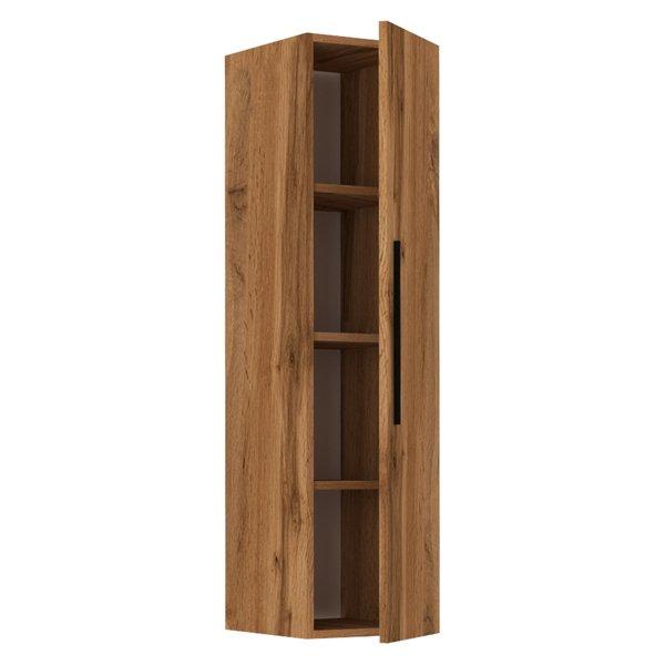 VCM Étagère murale en bois Étagère suspendue Armoire murale pliante Arila XL Verticale  