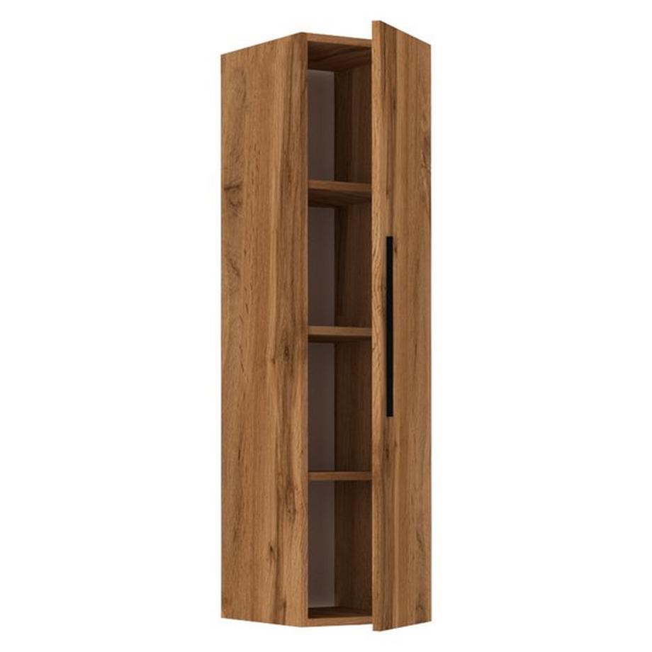 Étagère murale en bois Étagère suspendue Armoire murale pliante Arila XL Verticale