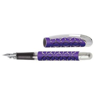 Online ONLINE Füllhalter College M 12519/3D Black/Purple Style Silver  