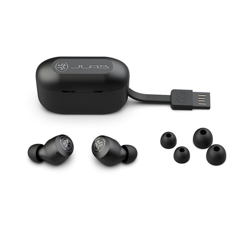 Jlab  JLab GO Air POP True Wireless Kopfhörer True Wireless Stereo (TWS) im Ohr AnrufeMusik Bluetooth Schwarz 