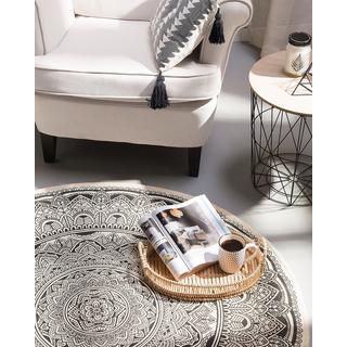 Beliani Tapis en Coton Traditionnel HIZAN  