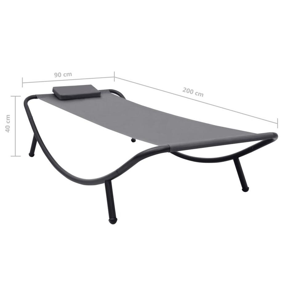 VidaXL Lounge-bett gewebe  